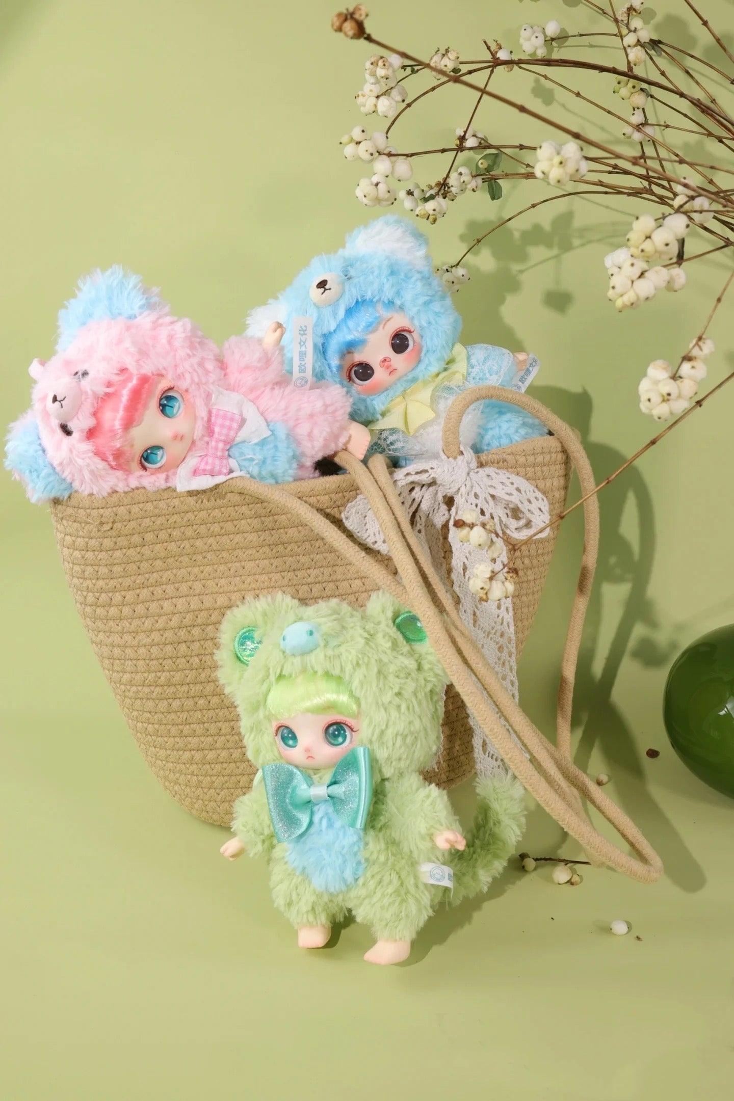 Miaojiuhua (Magic Nine Flower) Series Plush Dolls, Blind Box - Image 4