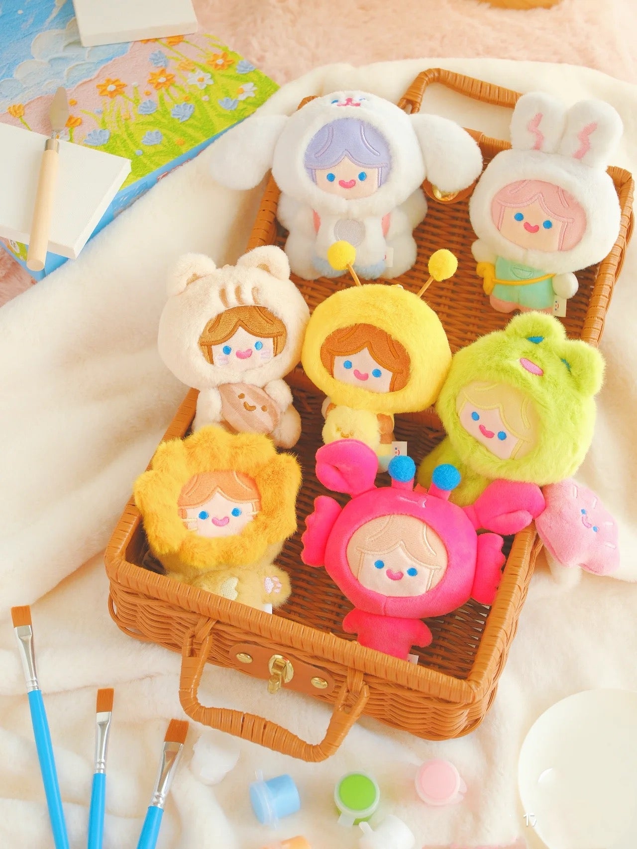 CELL RiCO Happy Fluffy Series Plush Dolls, Blind Box - Image 2
