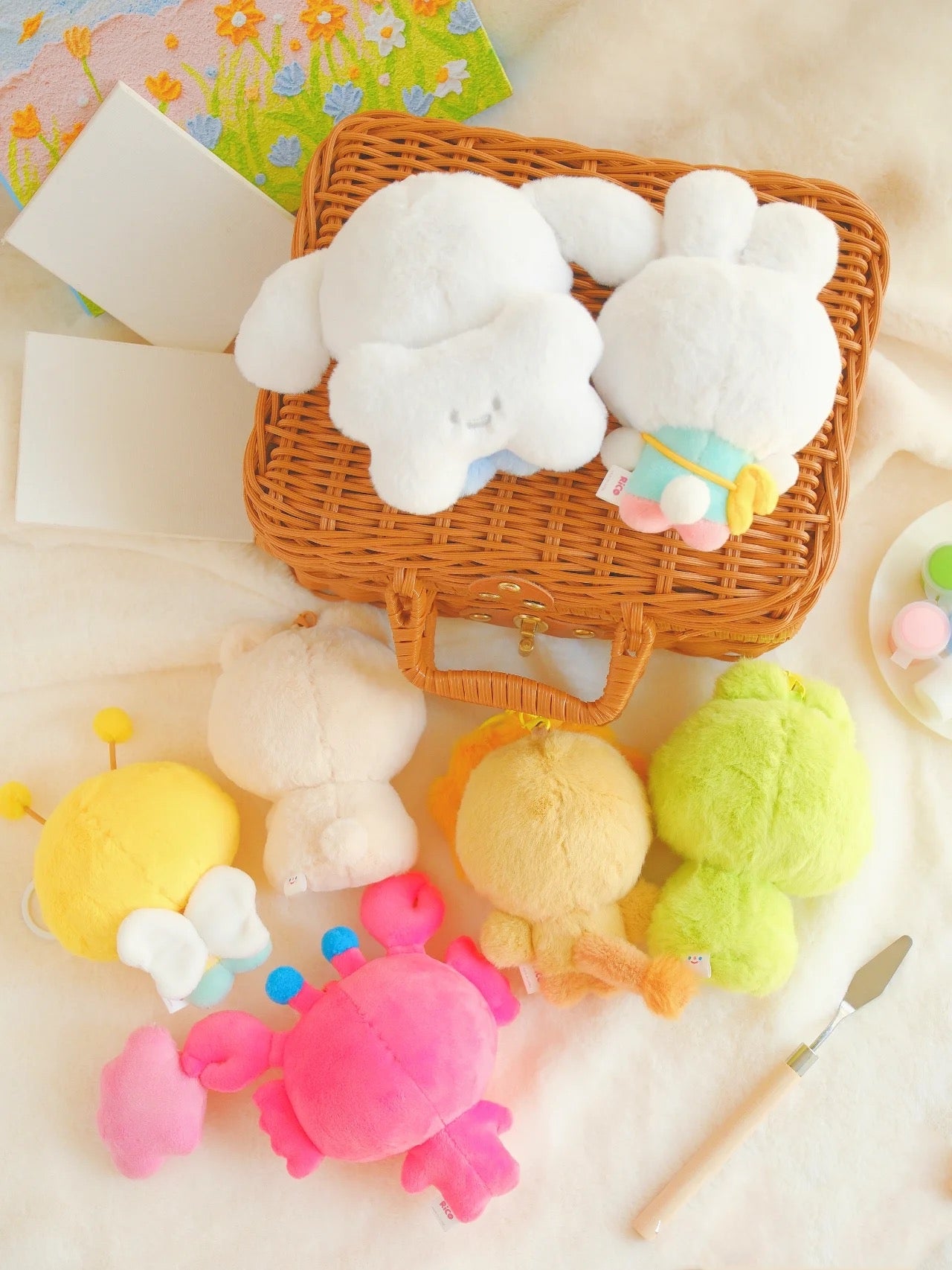 CELL RiCO Happy Fluffy Series Plush Dolls, Blind Box - Image 3