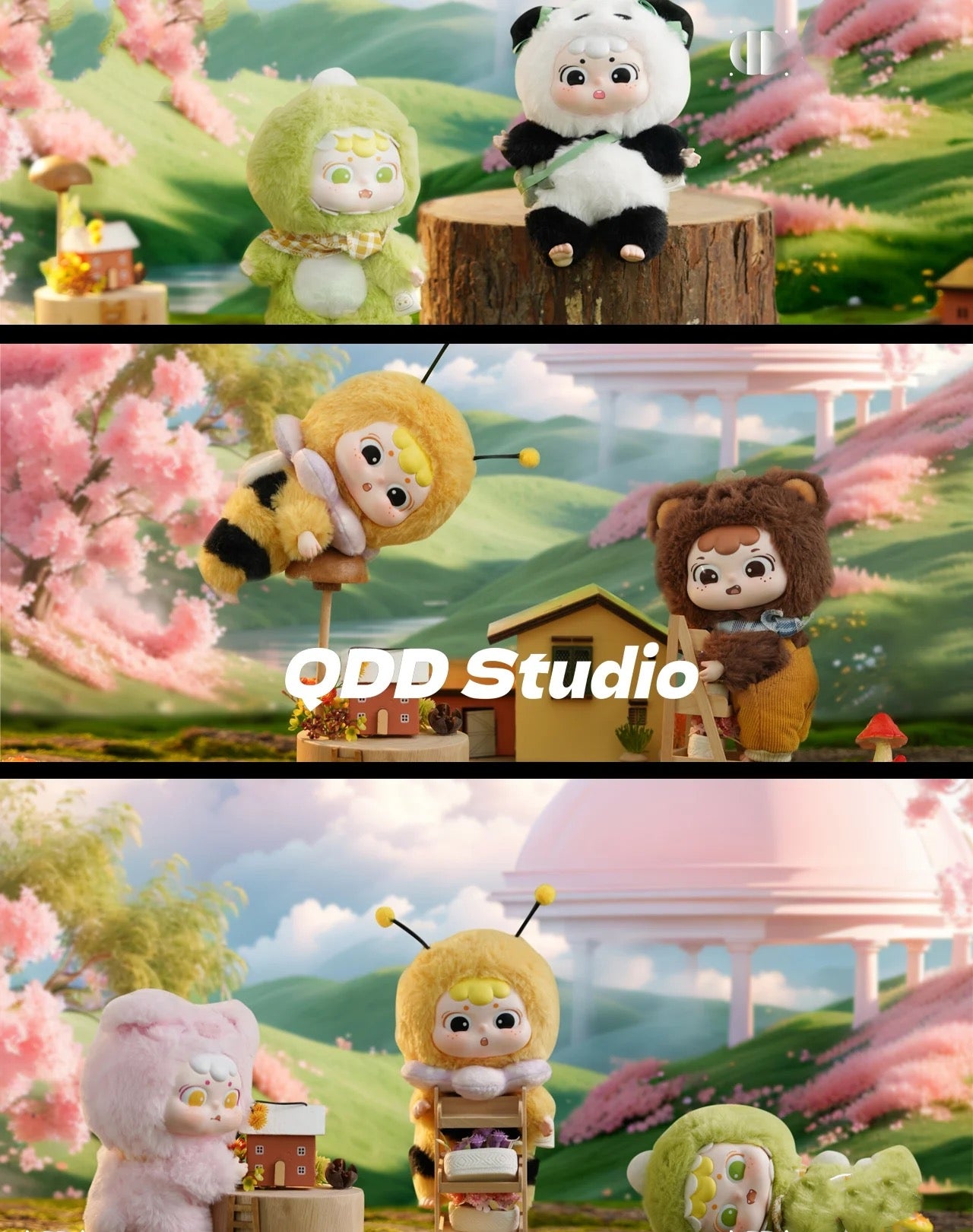 Dai's Animal Crazy Party Series Plush Dolls, Blind Box - Image 6