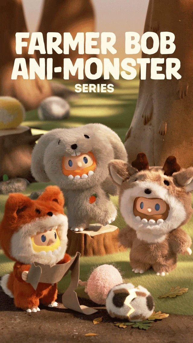 FARMER BOB Ani-Monster Plush Dolls, Blind Box - Image 2