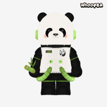 MEGA SPACE MOLLY 400% PANDA PVC Figure - Image 10
