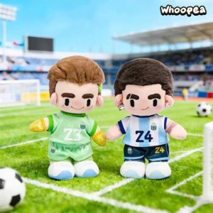 World Cup Messi Argentina National Team Series Plush Pendant