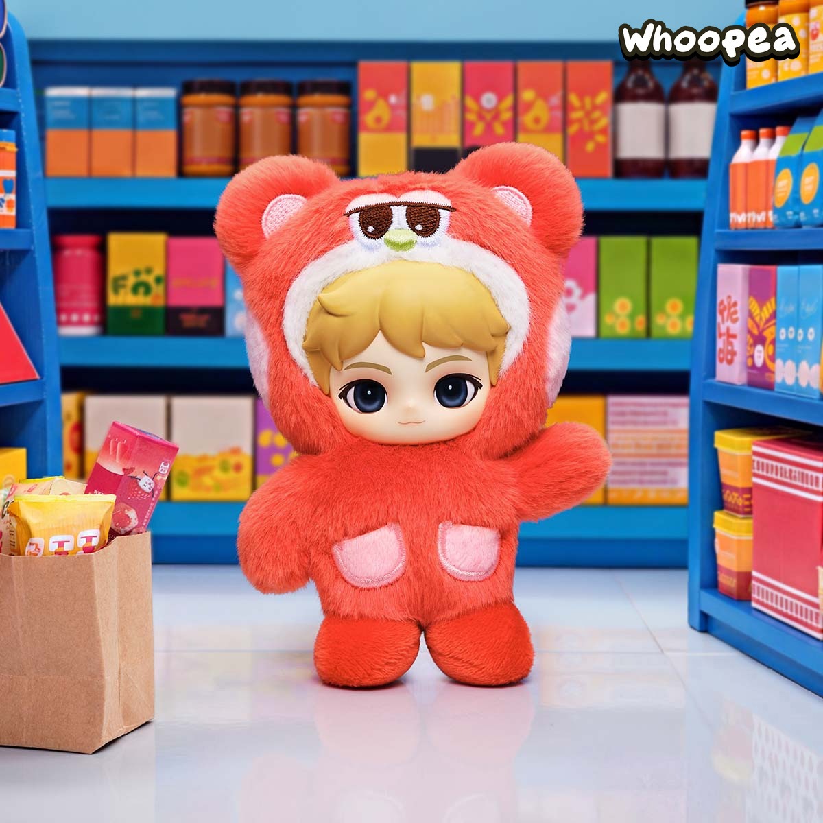POP MART RIIZE Fluffy Club Series Vinyl Plush Doll Pendant Blind Box