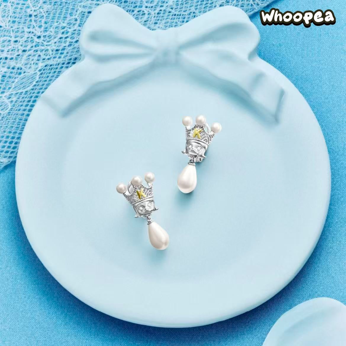 POPOP Jewelry Royal Molly Series Lace Series Original Princess Ear Clip - Image 4
