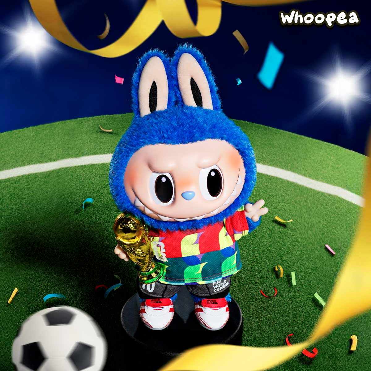 THE MONSTERS FIFA SERIES-Catch the Win Vinyl Plush Doll - Image 2