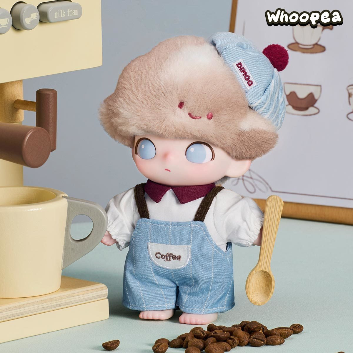 DIMOO Crush on Coffee Series-Vinyl Plush Blister Pack - Image 3
