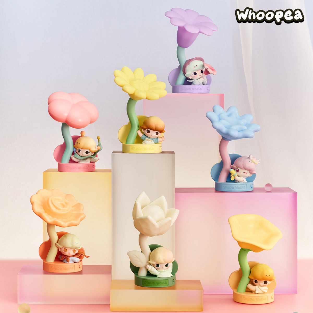 POP MART DIMOO Moments in Bloom Series-Sensor-activated Nightlight Blind Box