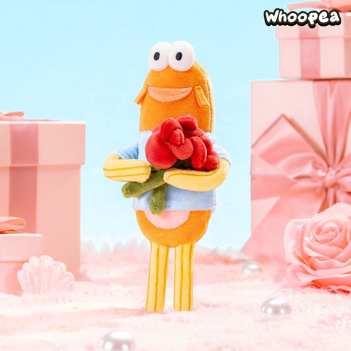 POP MART Bikini Bottom Buddies Romantic Fish Series Plush Pendants - Image 3