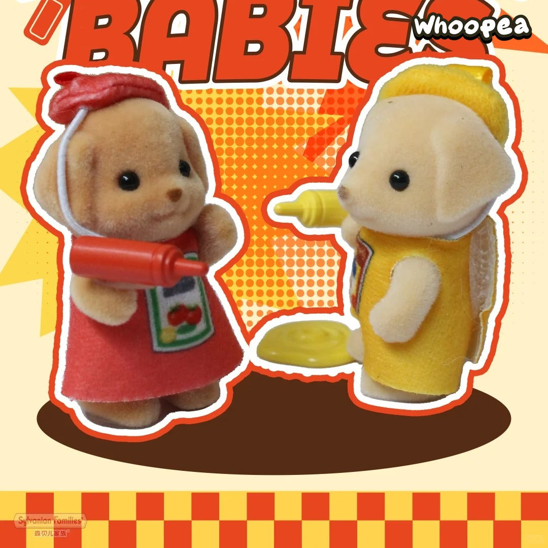 Sylvanian Families Hot Dog Babies Series Mini Figure - Image 2