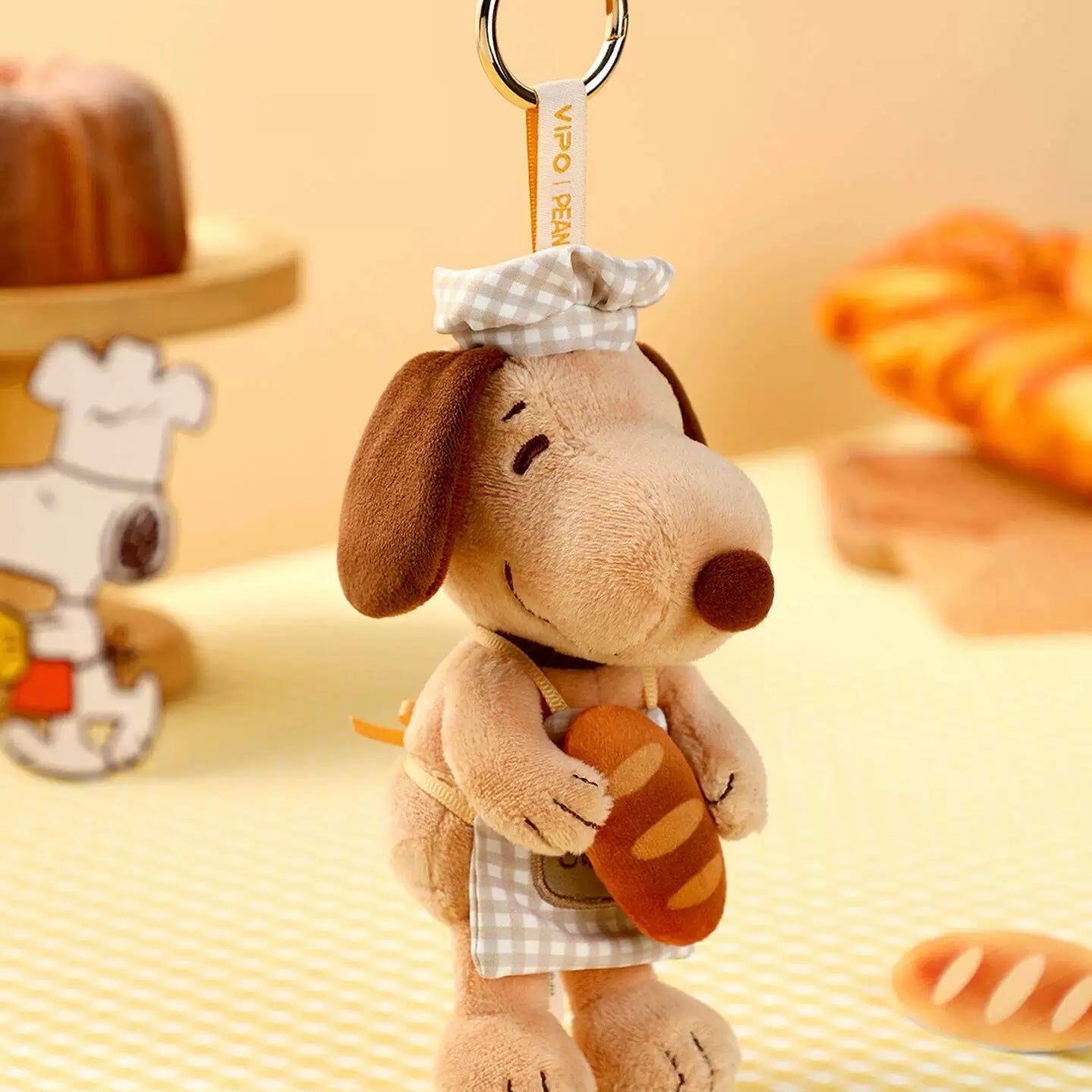VIPO PEANUTS Snoopy Bakery Series Plush Keychain Blind Box - Image 6