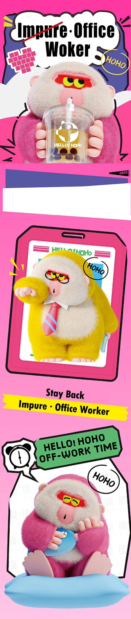 HELLO HOHO Employee Life Series Blind Box - Image 2
