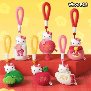 Hello KT New Year Series Plush Pendant Dolls Blind Box