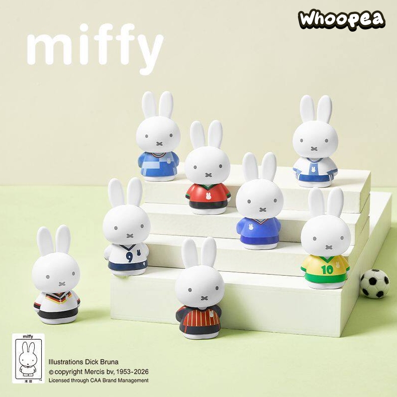 Miffy Football Pitch Party Series Figure Blind Box