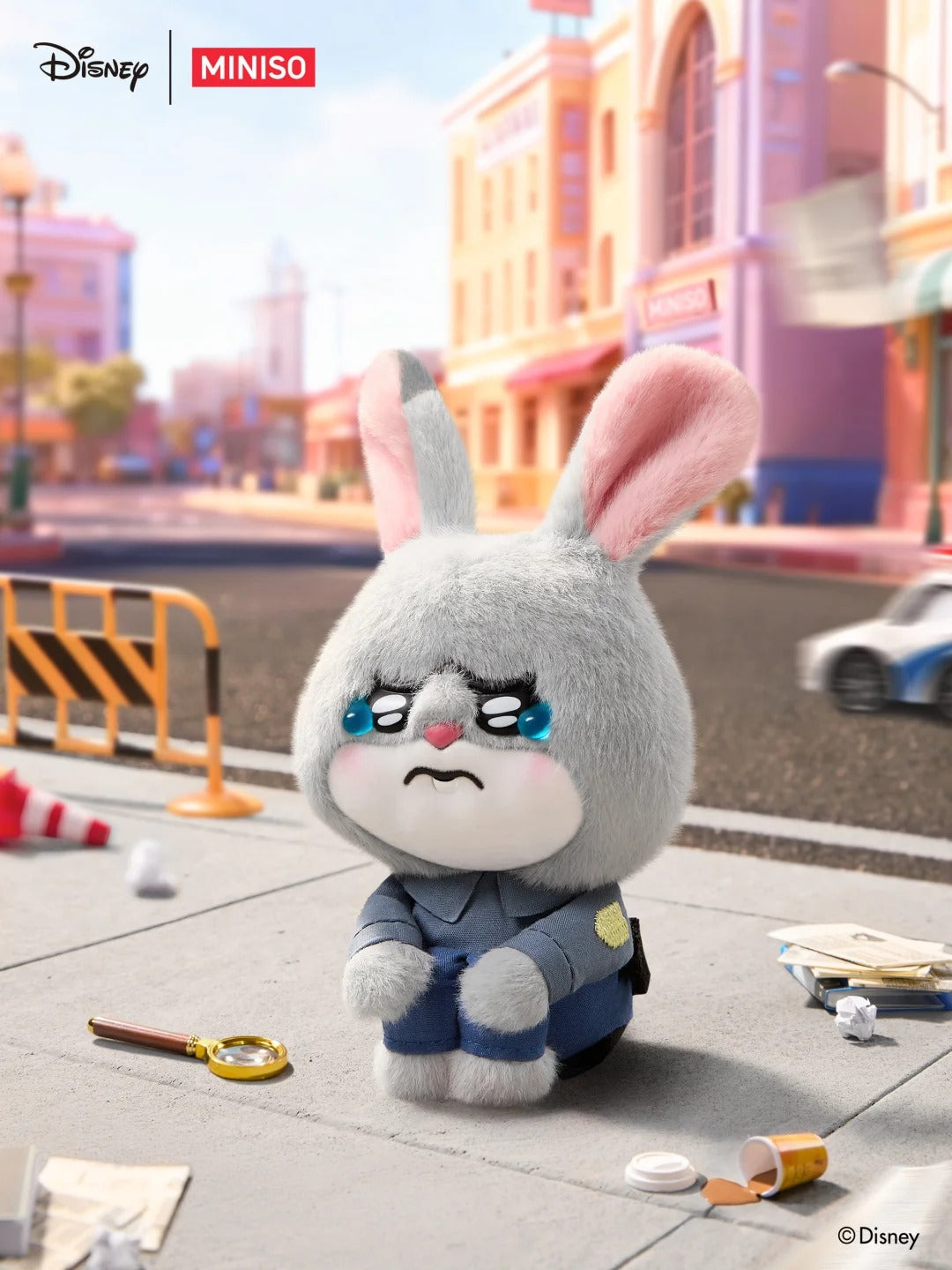 MINISO Zootopia 2 Worry Diaries Series Plush Pendant Blind Box - Image 3