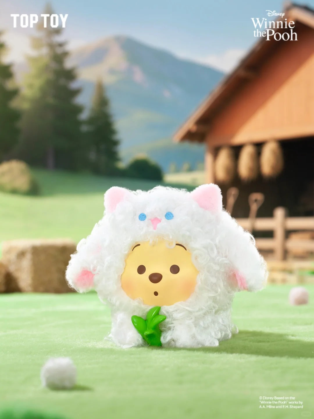 DSN Winnie The Pooh Happy Farm Series Plush Blind Box - Image 3
