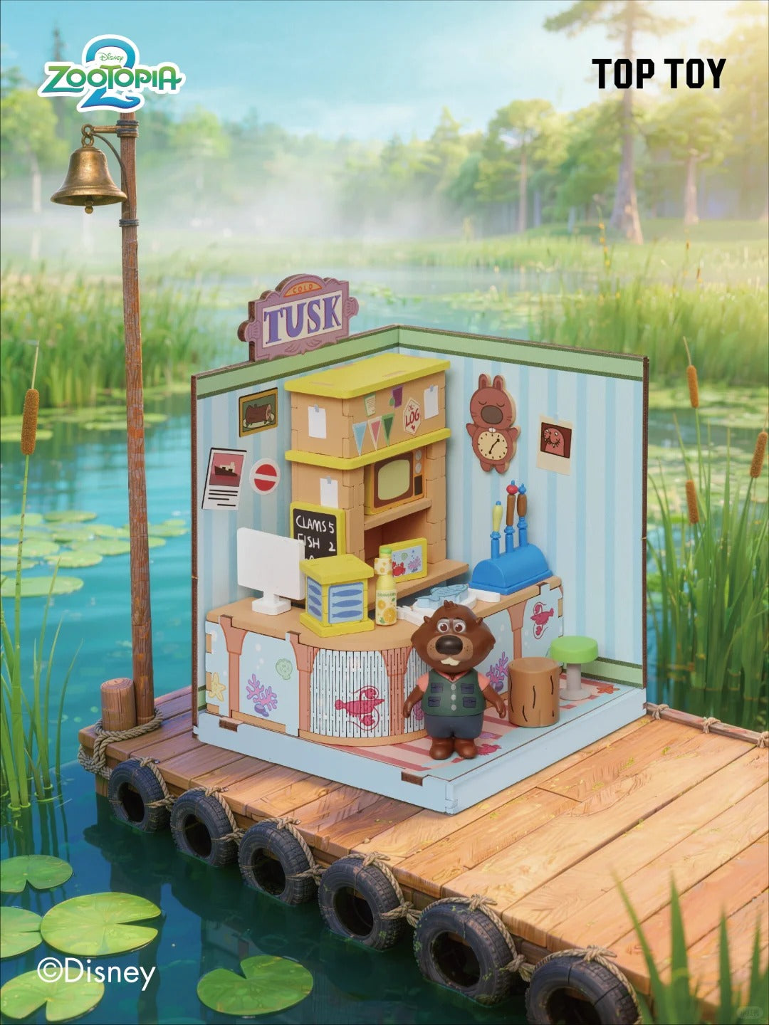 DSN Zootopia 2 Rebuilding DIY Buildable Scene Series Figure Blind Box - Image 4