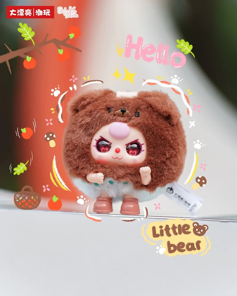 Baby Three Round Beast Series Plush Blind Box - Image 3