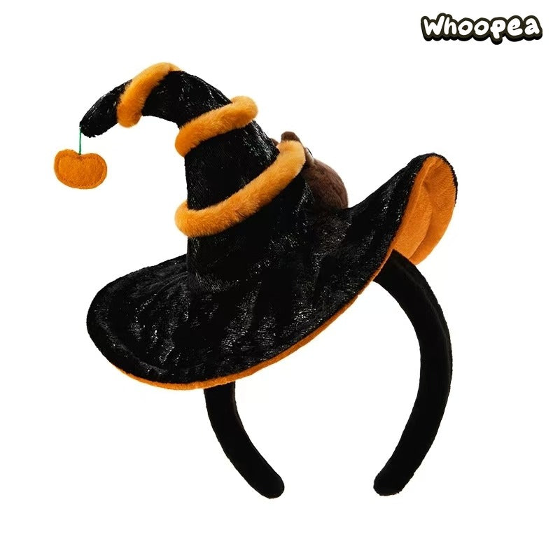 LABUBU Halloween Magic of Pumpkin Series Plush Headband, POP LAND Limited - Image 2
