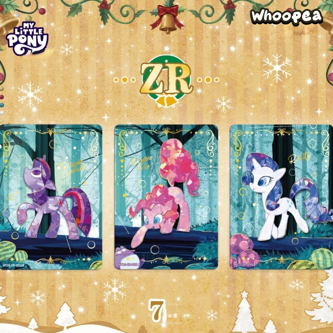 My Little Pony Shining Moon Pack Series Friendship Forever V10 Cards Blind Box - Image 2