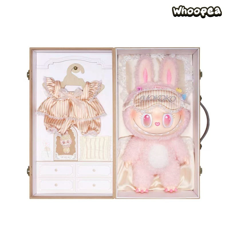 Mokoko Wake Up Mokoko Series Vinyl Face Plush Gift Set, 33cm in Height - Image 5