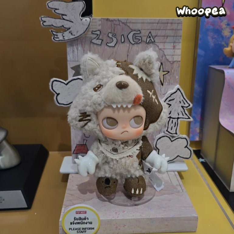 POP MART Zsiga Just A Little Courage Series Vinyl Plush Pendant Blind Box, Thailand Exclusive (PRE-ORDER) - Image 2