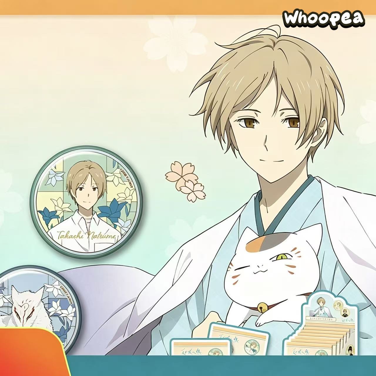 EAKI Natsume's Book of Friends Stained Glass Series Badge Blind Box