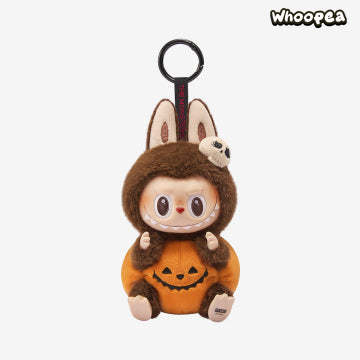 LABUBU Happy Halloween Party Series-Sitting Pumpkin Vinyl Plush Pendant - Image 3