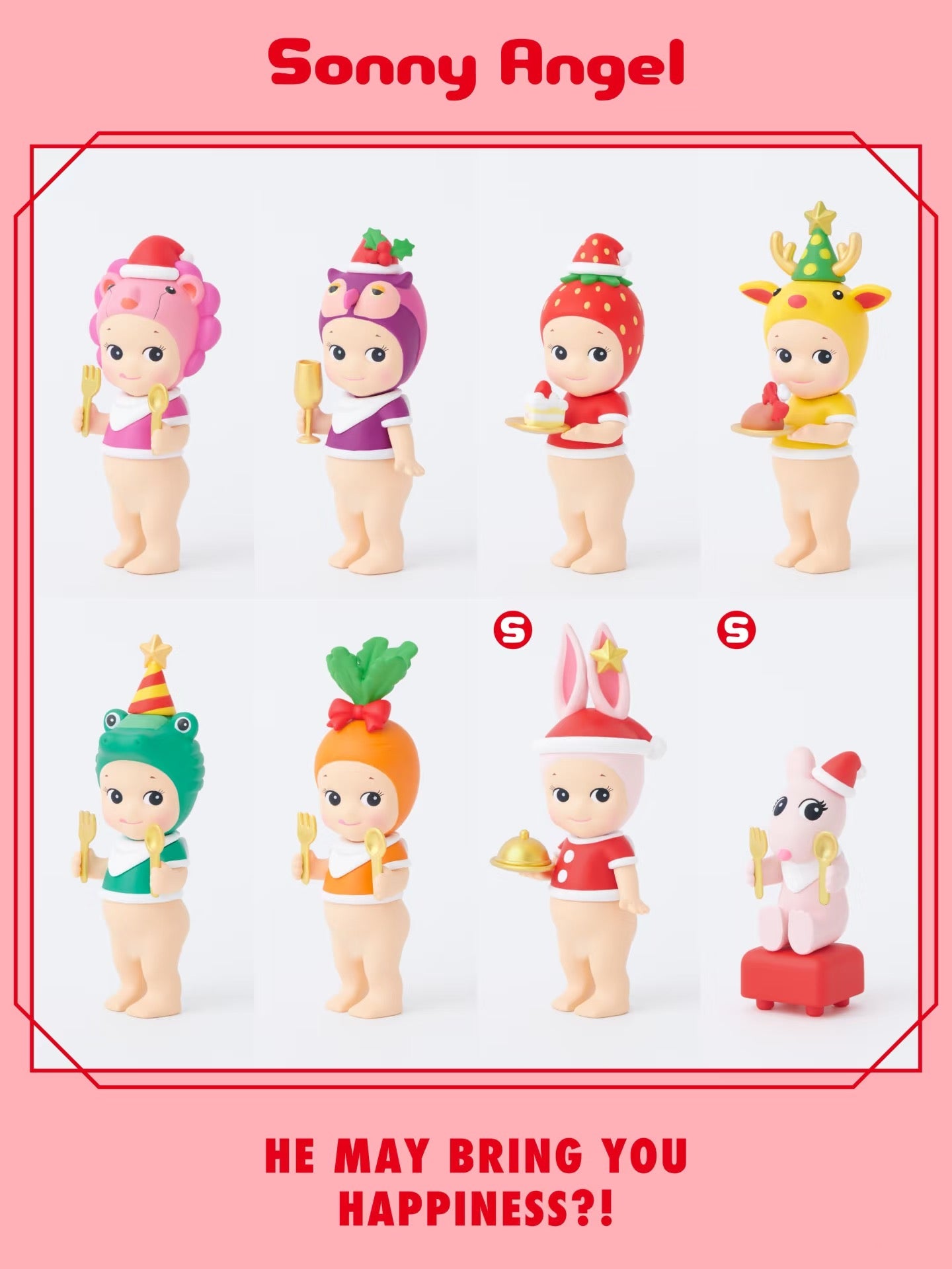 Sonny Angel Christmas Dinner Series Figures, Blind Box - Image 2