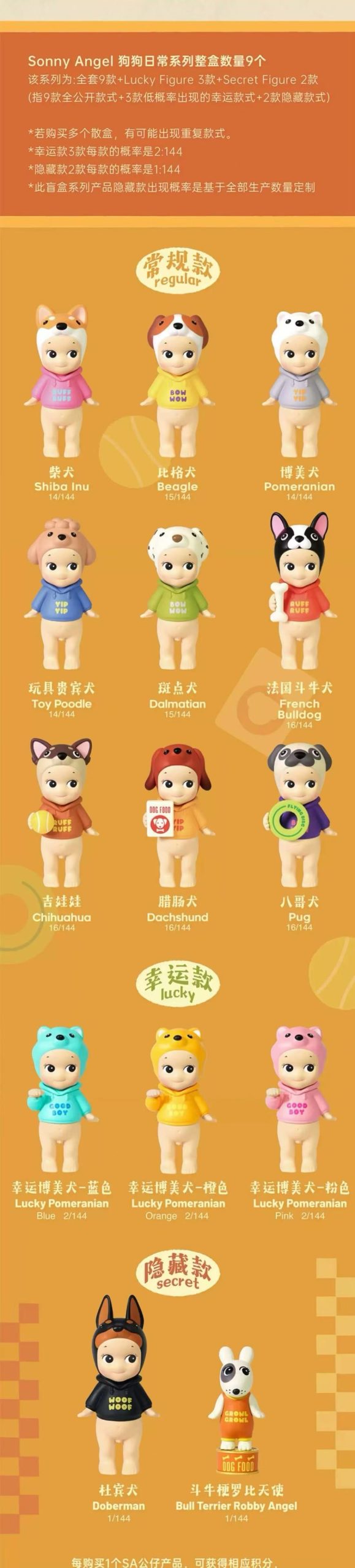 Sonny Angel Dog Time Series Figures, Blind Box - Image 2