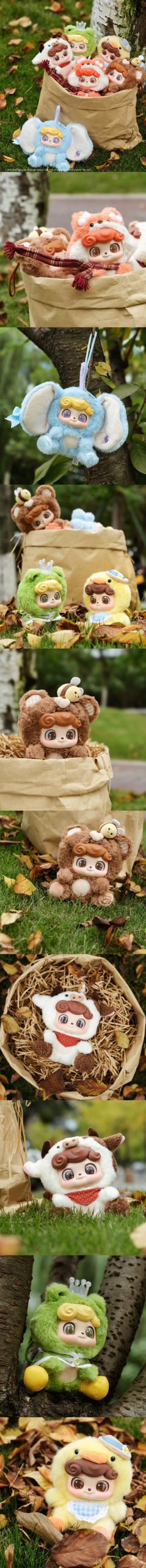 Q KID Animal Preschool Series Plush Dolls, Blind Box - Image 3