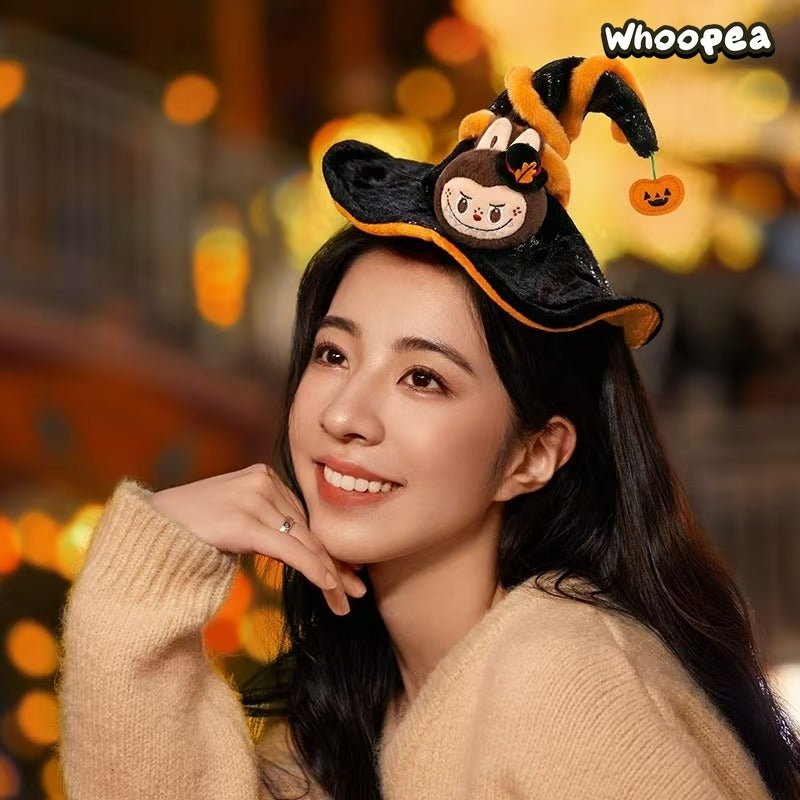 LABUBU Halloween Magic of Pumpkin Series Plush Headband, POP LAND Limited - Image 3