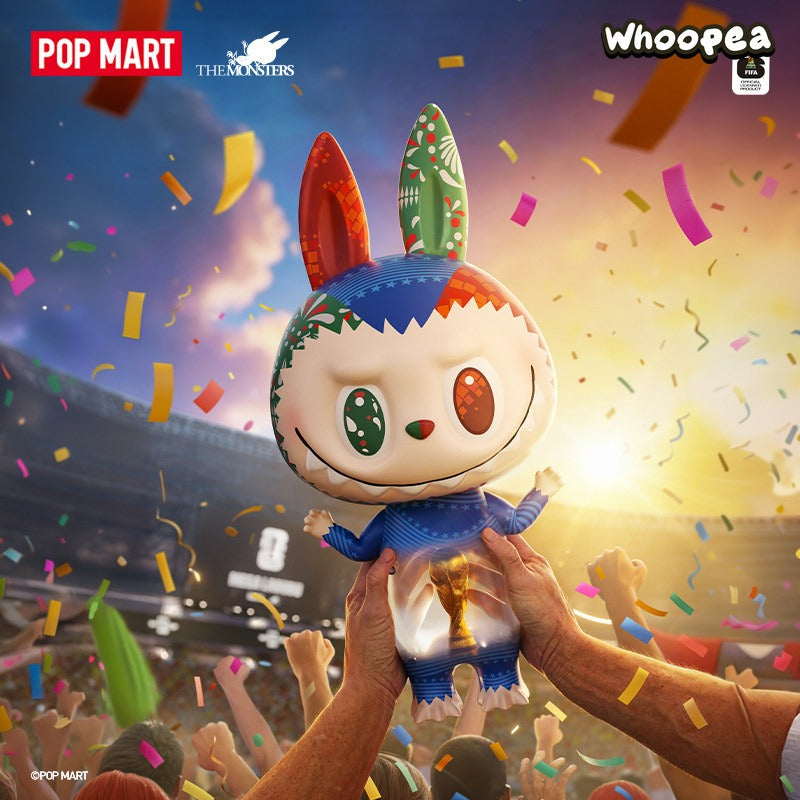 POP MART THE MONSTERS MEGA LABUBU 400% 1000% FIFA World Cup Limited Edition Figure - Image 3