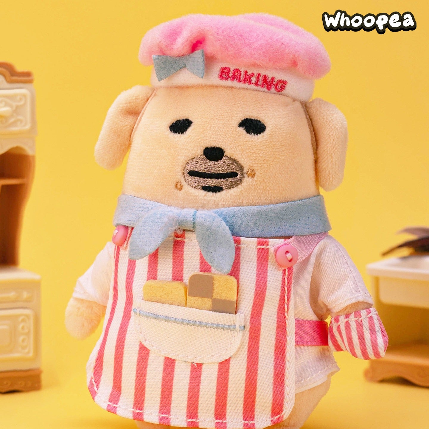 Nudaeng Baking Chef Dog Series Plush Pendant - Image 3