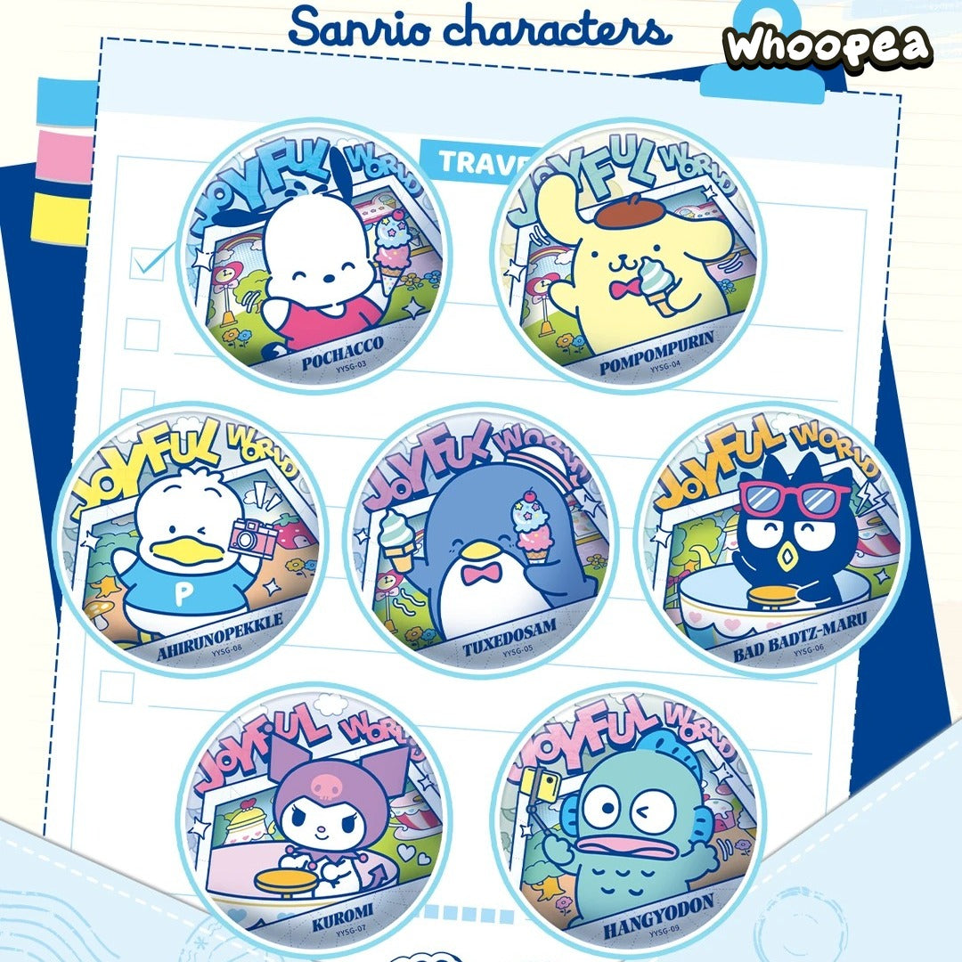 SANRI0 Joyful Journey Moments Series Badge Blind Box - Image 3