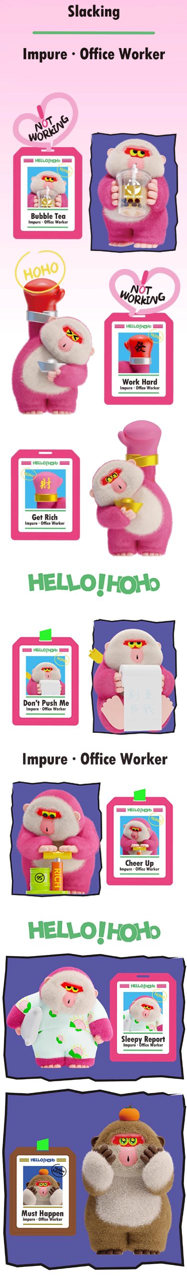 HELLO HOHO Employee Life Series Blind Box - Image 3