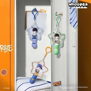 POP MART RIIZE Fluffy Club Series Luminous Pendant Blind Box