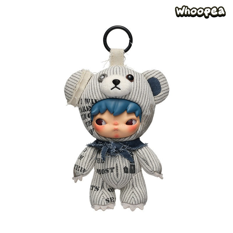 POP MART Hirono Freedom Island Series Plush Doll Hanging Card, UK Exclusive - Image 2