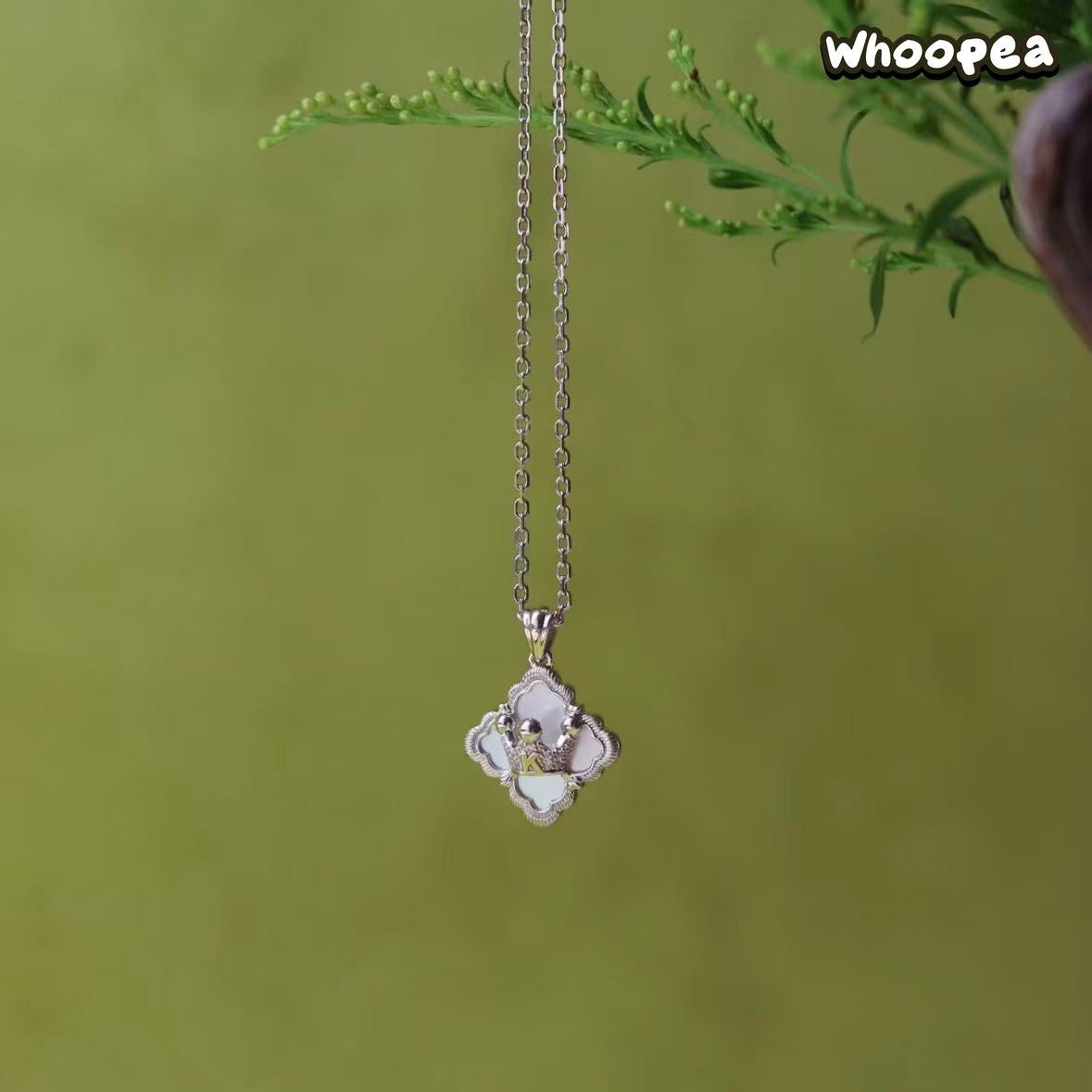 POPOP Jewelry ROYAL MOLLY Lace Series Classic Crown Necklace - Image 4