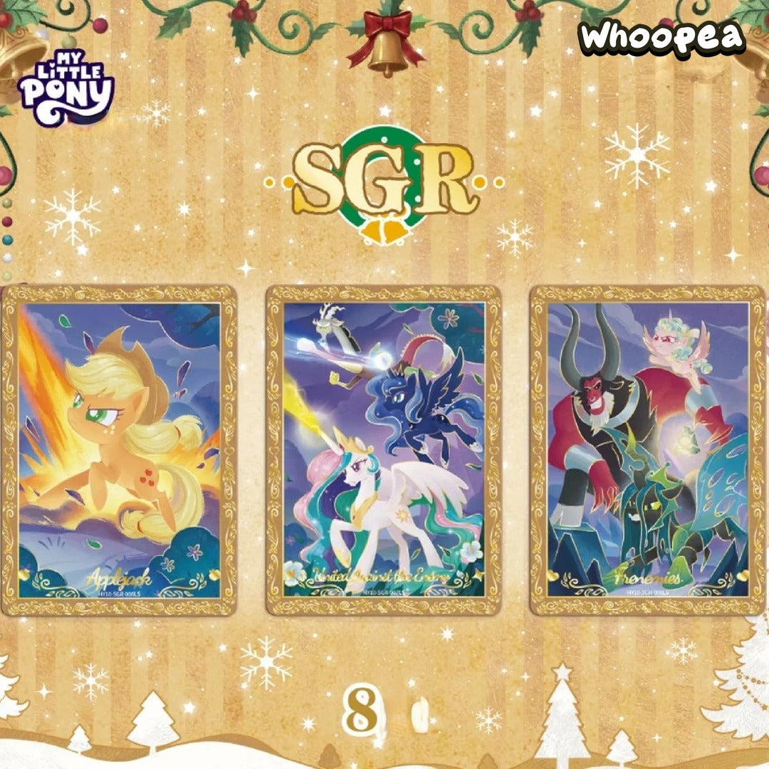 My Little Pony Shining Moon Pack Series Friendship Forever V10 Cards Blind Box - Image 3
