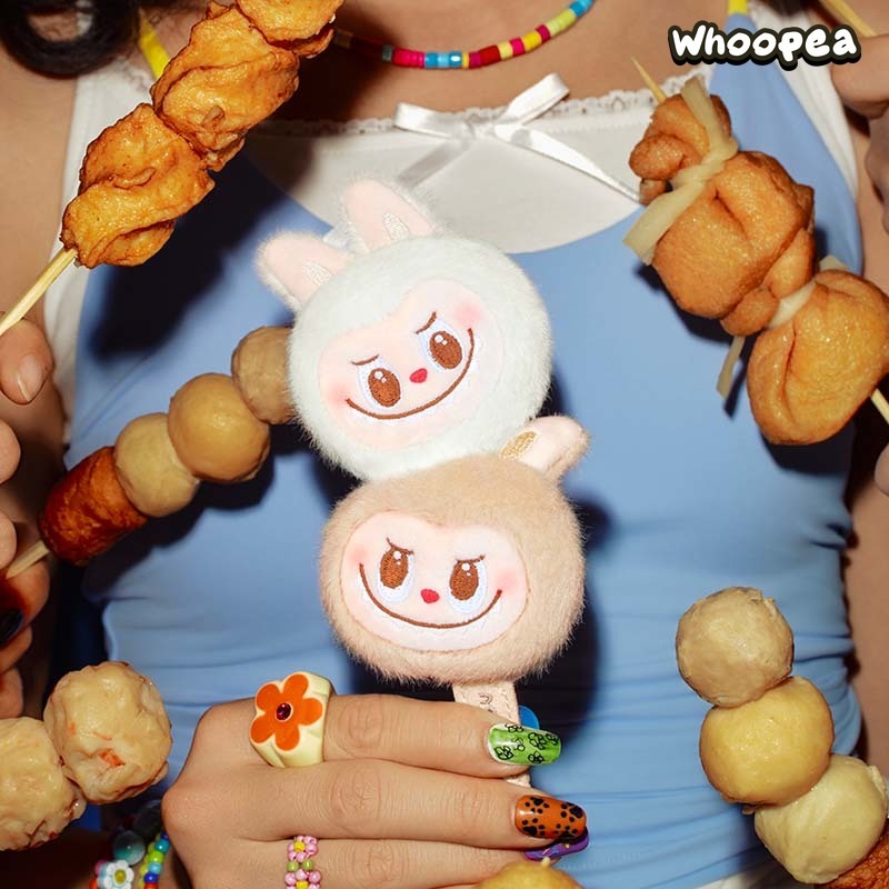 Labubu The Monsters Wacky Mart Series Seafood Balls Plush Pendant - Image 2