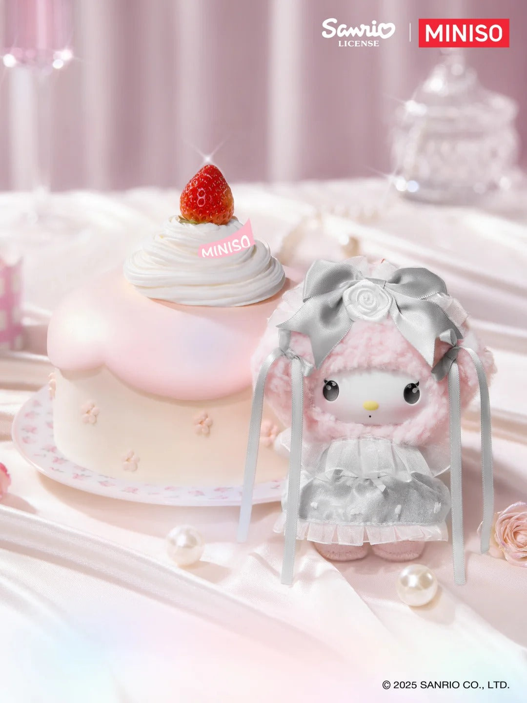 SANRl0 Characters Dream Rose Garden Series Vinyl Plush Blind Box - Image 4