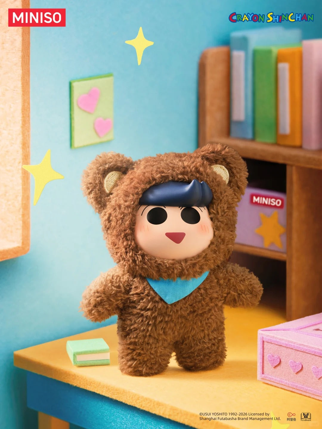 Caryon Shin-chan Surprise Little Bear Series Plush Blind Box - Image 4