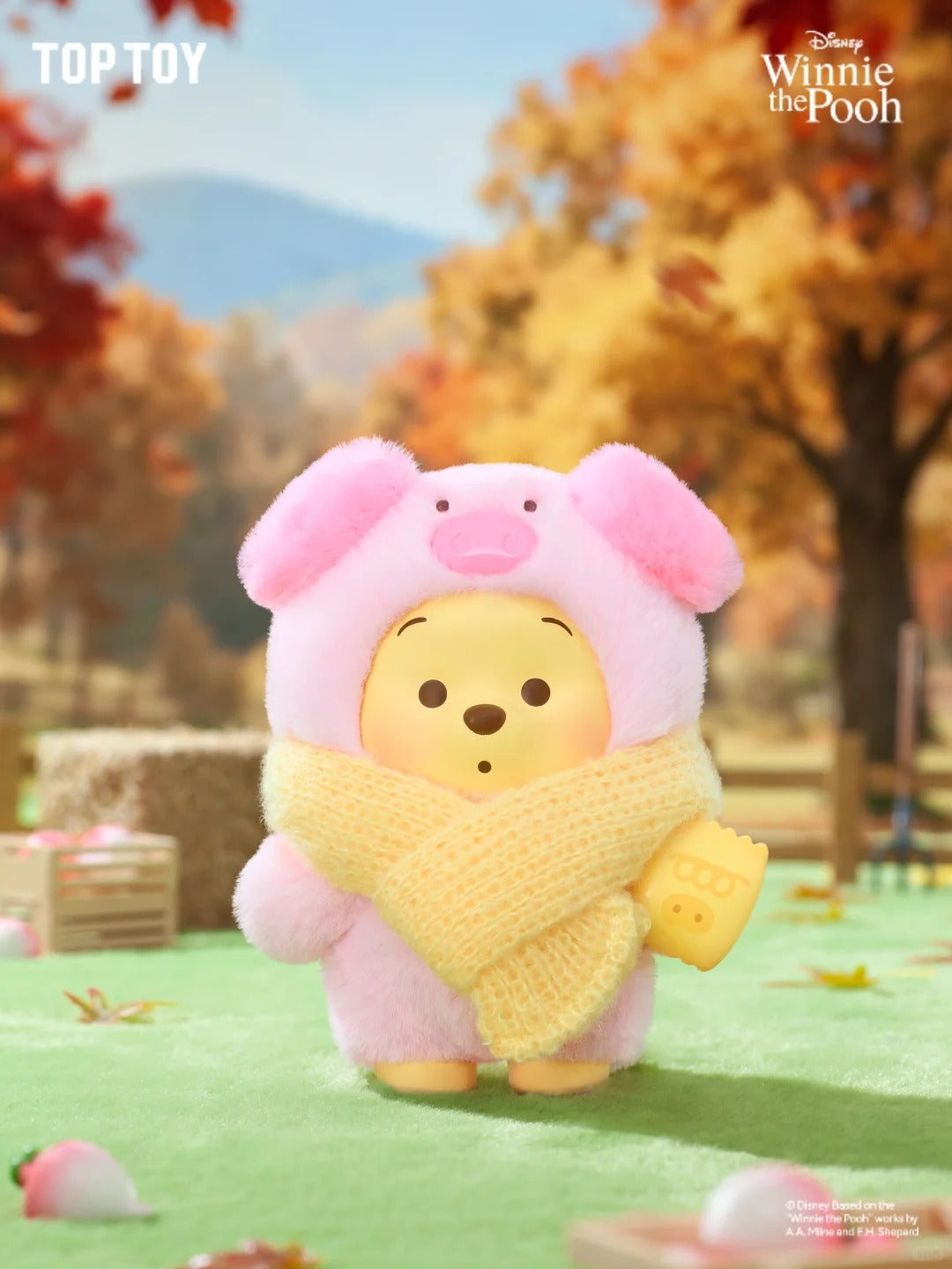DSN Winnie The Pooh Happy Farm Series Plush Blind Box - Image 4