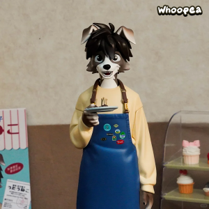 Cafe Rest Dog Series Large Limited Edition Figure