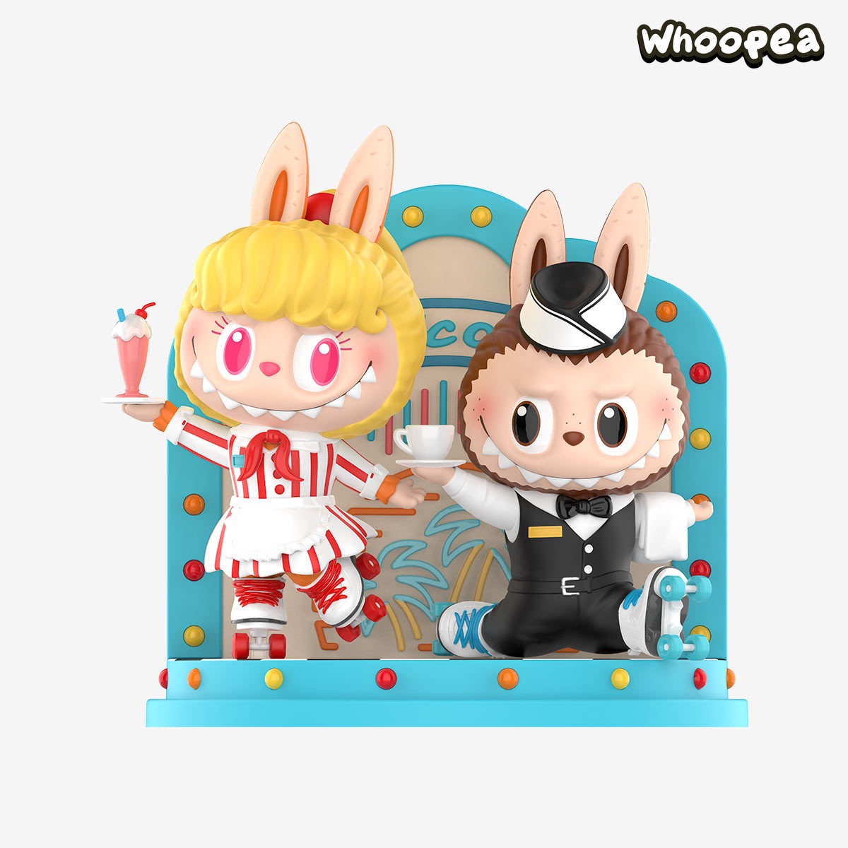 POP MART THE MONSTERS Cafeteria Figurine Hanging Card - Image 4