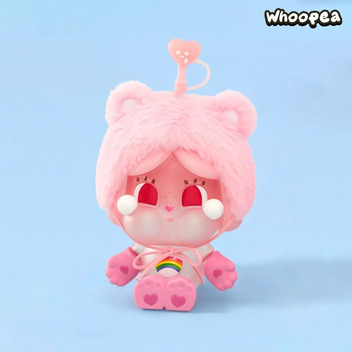 POP MART CRYBABY Care Bears Series Glass Straw Cup - Image 3