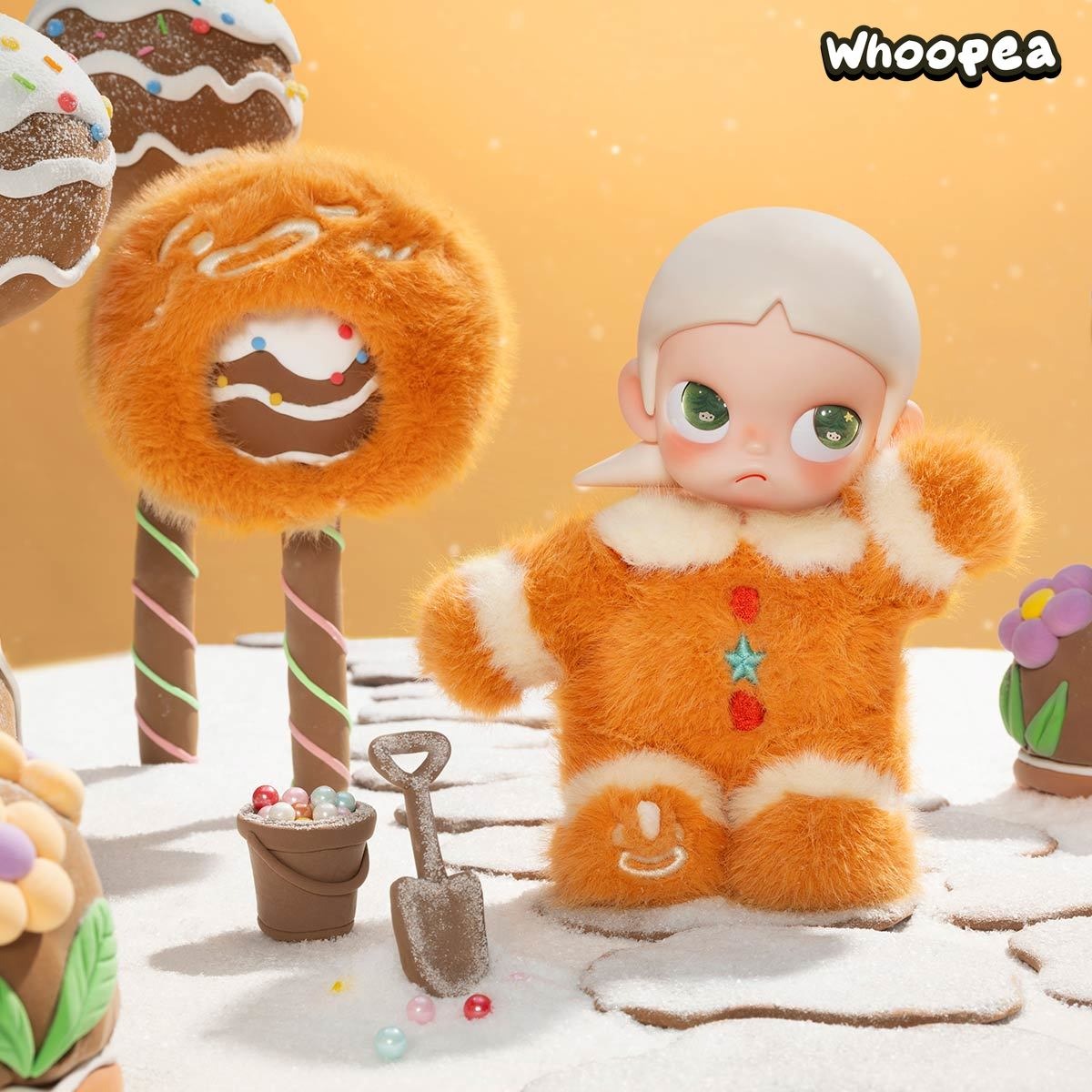 POP MART Zsiga Gingerbread Man 1/8 Action Figure - Image 3