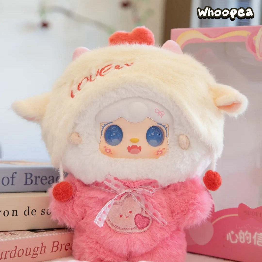 Yooki Heart Signal Series 400% Plush Hanging Card Valentine's Day Limited Edition - Image 3