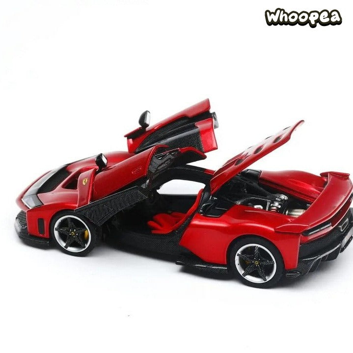 BBR Models x AR Box 1:64 Ferrari F80 "Rosso Supercar" Fully Opening Diecast Model Car - Image 4